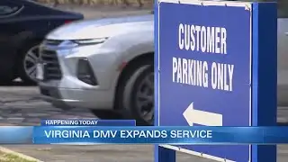 DMV expands walk-ins, appointment services across Virginia