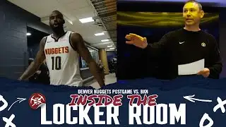 "DO IT AGAIN TOMORROW " Denver Nuggets Locker Room After Win 🎥 | vs. BKN