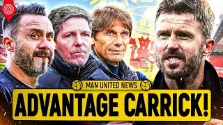 Do Manager Mistakes Leave Carrick Front Runner?! | Man United News