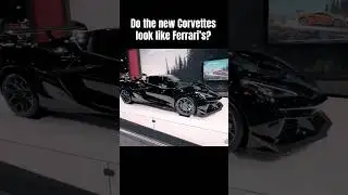 Do the new Corvettes look like the  Ferrari 488?
