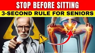 Do This Before Sitting Down After 60 – It Could Save Your Balance | senior health tips |