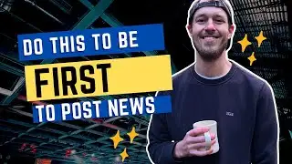 Do This to Post News before the Competition