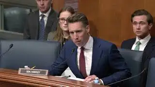 Doctor REFUSES to answer Senator Hawley