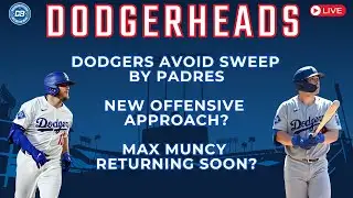 DodgerHeads: Dodgers avoid sweep by Padres, change to offensive approach, Max Muncy returning soon?