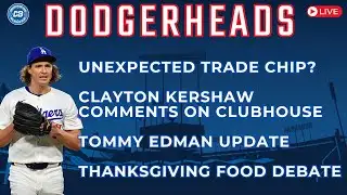 DodgerHeads: Dodgers benefit from Tyler Glasnow trade? Tommy Edman update, Clayton Kershaw comments