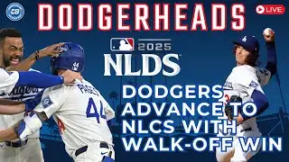 DodgerHeads: Dodgers going to NLCS on Phillies walk-off error, Tyler Glasnow & Roki Sasaki dominate