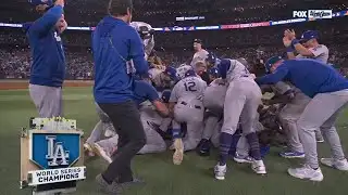 DODGERS WIN BACK-TO-BACK WORLD SERIES