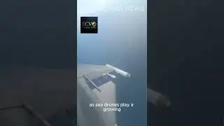 Does this indicate a shift in how naval drones are being countered?