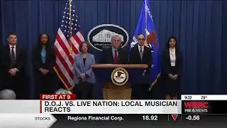 DOJ vs. Live Nation: Local musician reacts