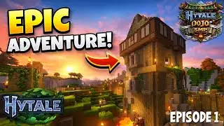 Dojo Hytale SMP - S1 E1: New Beginnings (First Playthrough)