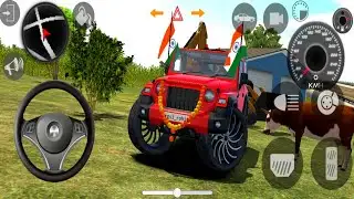 🤣Dollar (Song) Modified Mahindra Thar 😈| Indian Cars simulator 3D | Android Gameplay