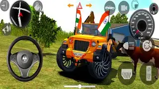Dollar (Song) Modified Mahindra Thar 😈| Indian Cars simulator 3D | Android Gameplay