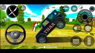 Dollar (song) New Car Simulator 3d Mahindra Black Thar😈 Driving - Indian Car Simulator 2026
