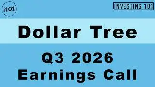 Dollar Tree Q3 2026 Earnings Call 2025