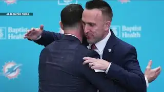 Dolphins introduce new GM, head coach, with 