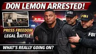 Don Lemon Arrested by FBI | Press Freedom & First Amendment Under Fire