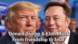 Donald Trump and Elon Mask