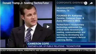 Donald Trump Jr  hosting TechnoTutor