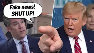 Donald Trump SHUTS DOWN CNN Reporter Mid-Question — Awkward Silence 😬