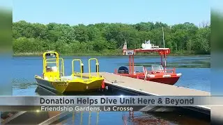 Donation helps Dive Rescue Unit continue their work