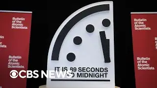 "Doomsday Clock" inches closer to midnight