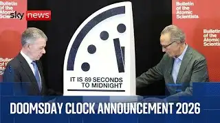 Doomsday Clock moves closer to midnight than ever