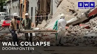 Doornfontein wall collapse: four injured