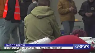 Doors open at Corpus Christi Gym for overnight warming center