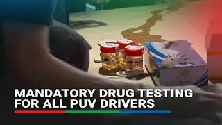 DOTR sets mandatory drug tests for all PUV drivers | ABS-CBN News