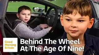 Double Amputee Tony Hudgell Fulfils His Dream of Driving a Car