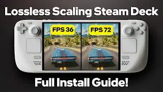 Double Your FPS! Lossless Scaling On The Steam Deck Is Amazing