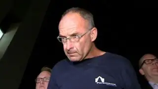 Douglas Garland appears in court