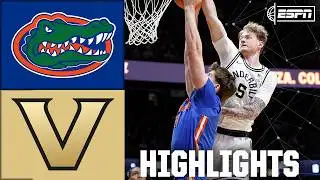DOWN TO THE WIRE 🍿 Florida Gators vs. Vanderbilt Commodores | Full Game Highlights | ESPN CBB