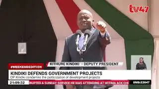 DP Kindiki hits out at opposition, defends gov