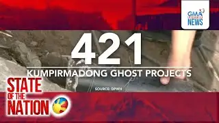 DPWH confirms 421 ghost flood control projects | SONA