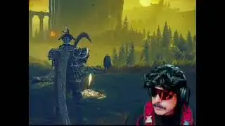 Dr. Disrespect realizing he