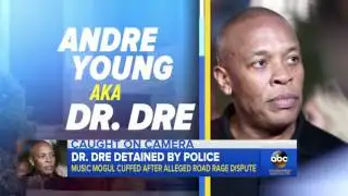 Dr  Dre Handcuffed and Searched by Cops