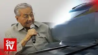 Dr M: ECRL project will only resume if the price is right