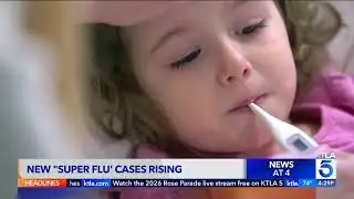 Dr. Suman Radhakrishna on Rising “Super Flu” Cases | KTLA 5