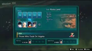 DRAGON BALL: Sparking! ZERO Mission 100, Those Who Took On Vegeta