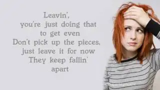 Drake - Passionfruit Lyrics / Paramore Cover