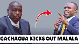 DRAMA OUTSIDE DCP PARTY: GACHAGUA CHASES CLEOPHAS MALALA 
