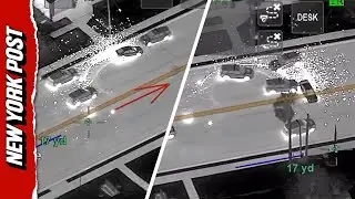 DRAMATIC Car Chase in Florida Ends With Sparks Flying