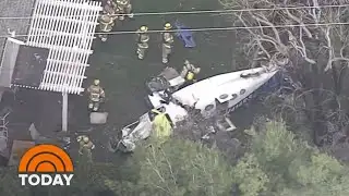 Dramatic Images Show Deadly Small Plane Crash In California | TODAY