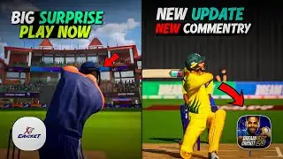 🔥 Dream Cricket 25 NEW Commentary Update 😍 | eCricket Pre-Release Gameplay & Details