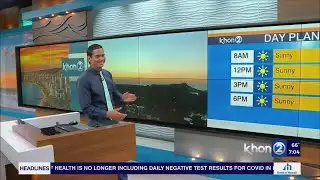 Drier weather with minimal shower activity is expected this week