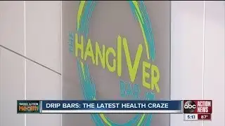 Drip Bars: Latest Health Craze