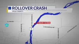 Driver cited after overturning crash on Route 2