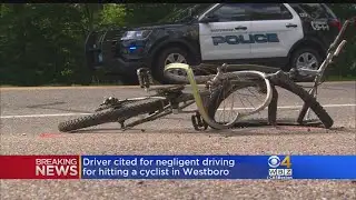 Driver Cited For Negligent Driving After Hit A Cyclist