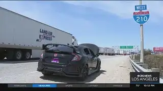 Drivers fed up with 210 Freeway closure
